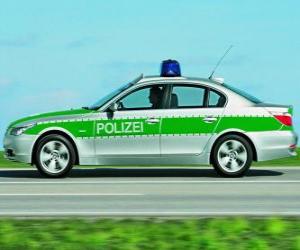 Puzzle Αυτοκίνητο της αστυνομίας - BMW E60 -